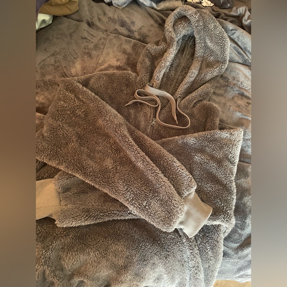 Large fuzzy sweater brand new!